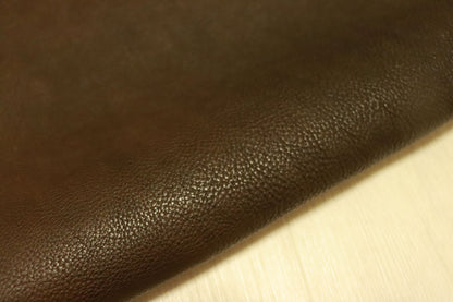 ds72円！新入荷！上質！オイルヌメ セピアブラウン ショルダー シボ型押し 137ds