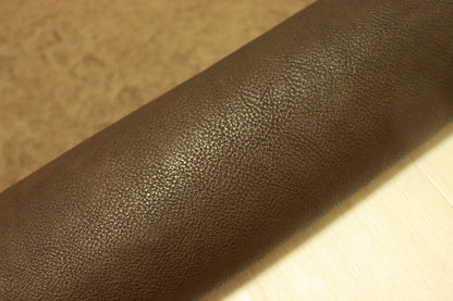 ds72円！新入荷！上質！オイルヌメ セピアブラウン ショルダー シボ型押し 137ds