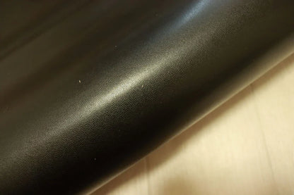 ds28円！新入荷！特殊加工　ヌメ革　ブラック　フィルム貼り　232ds