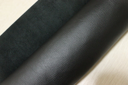 ds28円！新入荷！姫路レザー　ブラック　バッファロー型押し　198ds