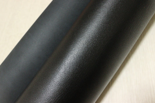 ds25円！新入荷！訳あり　顔料仕上げ　ミズシボ型押し　ブラック　240ds