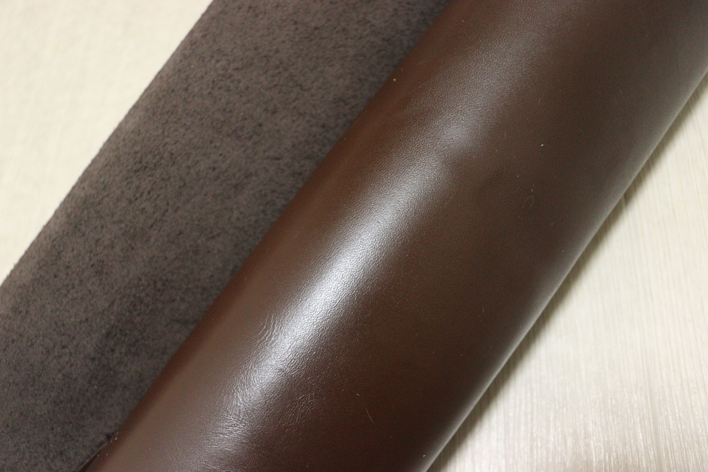 ds25円！新入荷！姫路レザー　チョコブラウン　スムース加工　280ds