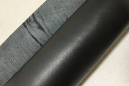 ds70円！イタリアンレザー 　オイルヌメ　Wショルダー　ブラック　135ds