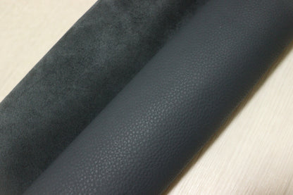 ds30円！イタリアンレザー　もちもち　ネイビー　シュリンク加工　286ds