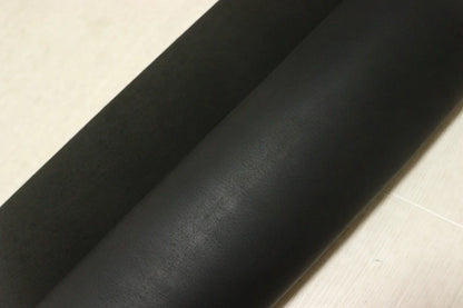ds65円！イタリアンレザー　ベンズ　オイルヌメ　ブラック　140ds