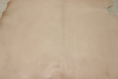 ds32円！新入荷！訳あり　バッファロー　厚手ヌメ革　生成り　180ds