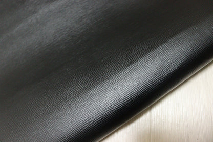 ds28円！新入荷！顔料仕上げ　角シボ型押し　ブラック　230ds