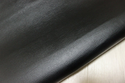 ds28円！新入荷！顔料仕上げ　角シボ型押し　ブラック　208ds