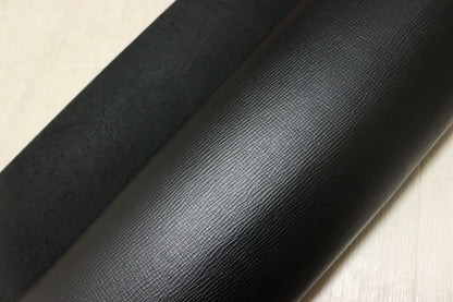 ds28円！新入荷！顔料仕上げ　角シボ型押し　ブラック　208ds