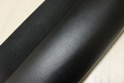 ds28円！新入荷！顔料仕上げ　角シボ型押し　ブラック　230ds