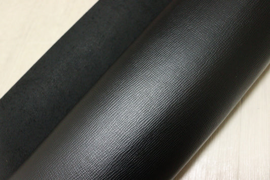 ds28円！新入荷！顔料仕上げ　角シボ型押し　ブラック　230ds