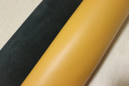 ds25円！新入荷！姫路レザー　顔料仕上げ　マスタード　200ds