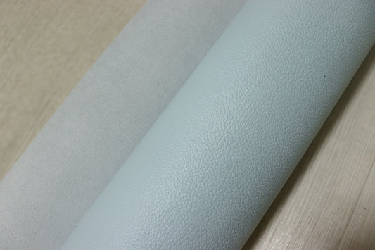 ds25円！新入荷！姫路レザー　ライトブルー　シボ型押し　　顔料仕上げ　220ds