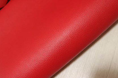 ds25円！新入荷！顔料仕上げ　シボ型押し　レッド　230ds