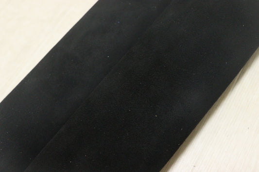 ds25円！新入荷！カーフベロア　ブラック　140ds