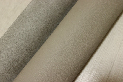 ds28円！新入荷！イタリアンレザー　モスグレー　シュリンク加工　254ds