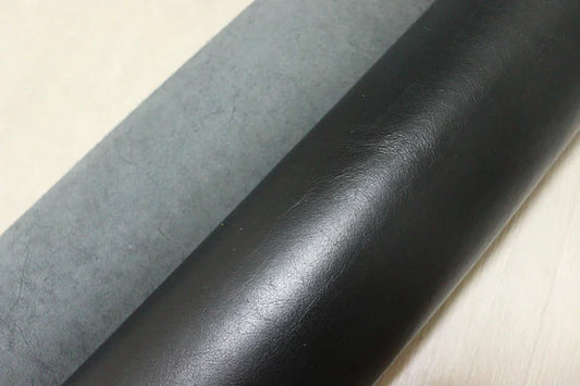ds45円！イタリアンレザー　オイルナッパ　ブラック　ヌメ革　200ds