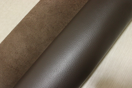 ds28円！新入荷！顔料仕上げ　ビターブラウン　シボ型押し　200ds