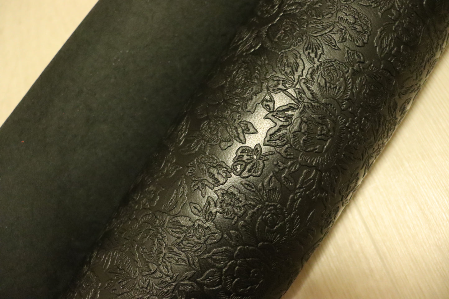 DS30円！新入荷！姫路レザー　ローゼ型押し　ブラック　230DS