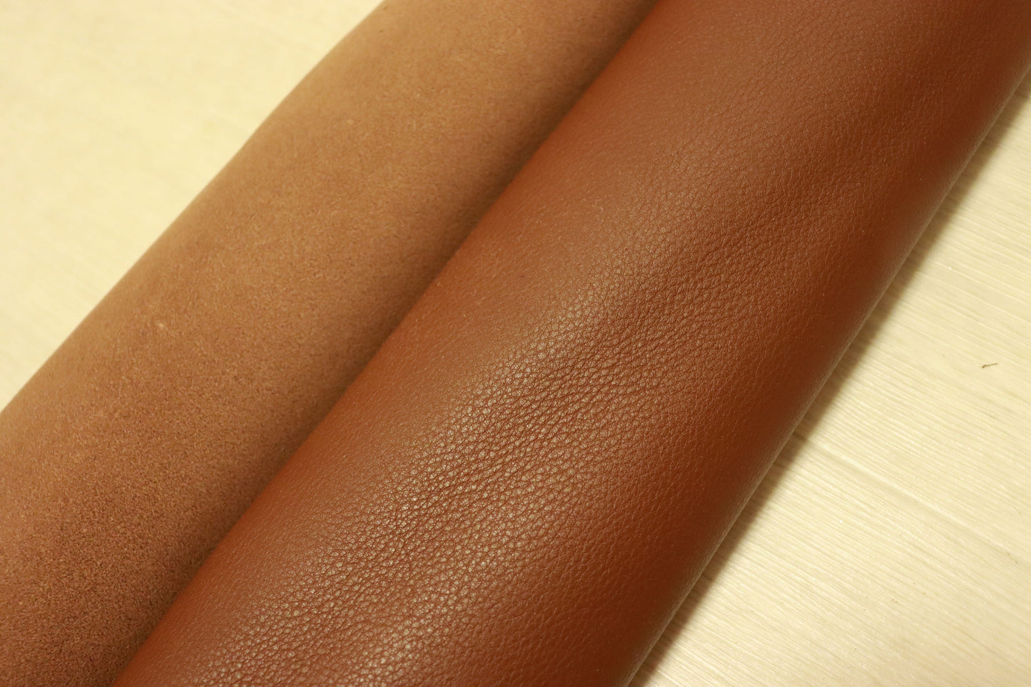 ds25円！訳あり・・モチモチ　シュリンク加工　チョコブラウン　ハギレ　200ds
