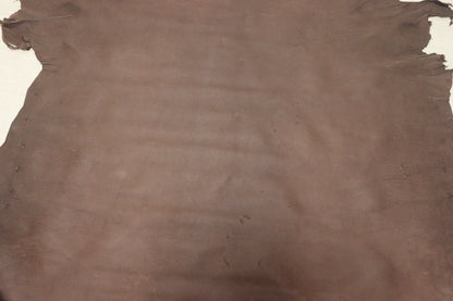 ds25円！新入荷！訳あり　ココアブラウン　豚革　スムース加工　140ds