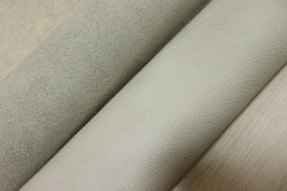 ds28円！新入荷！イタリアンレザー　アイボリー　アンチック　シュリンク加工　229ds