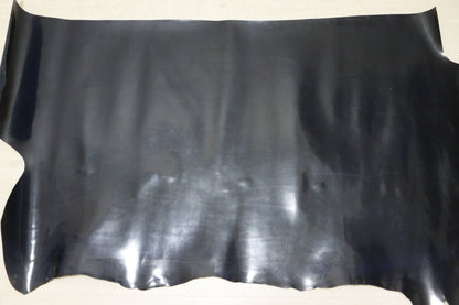 ds65円！新入荷！　ショルダー　オイルヌメ ガラス加工　ネイビー　109ds