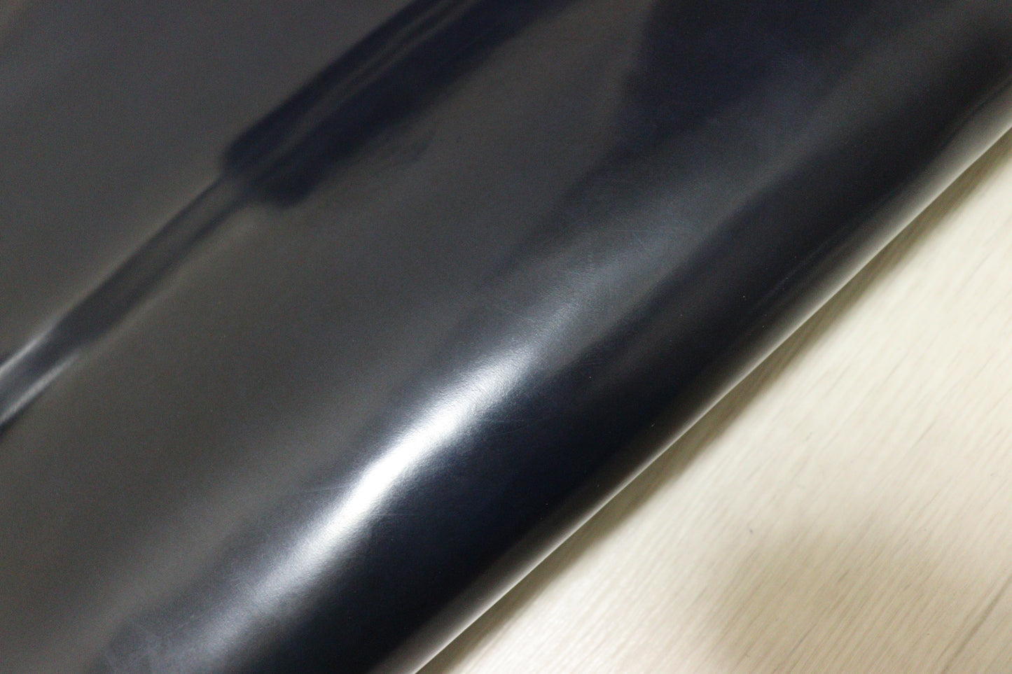 ds65円！新入荷！　ショルダー　オイルヌメ ガラス加工　ネイビー　109ds