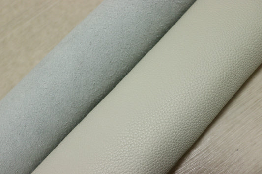 ds28円！新入荷！イタリアンレザー　アイボリー　シュリンク加工　202ds
