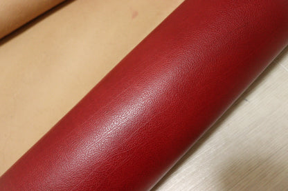 ds35円！新入荷！コンビヌメ　バッファロー型押し　レッド　190ds