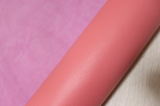 ds28円！新入荷！顔料仕上げ　ピンク　シボ型押し　240ds