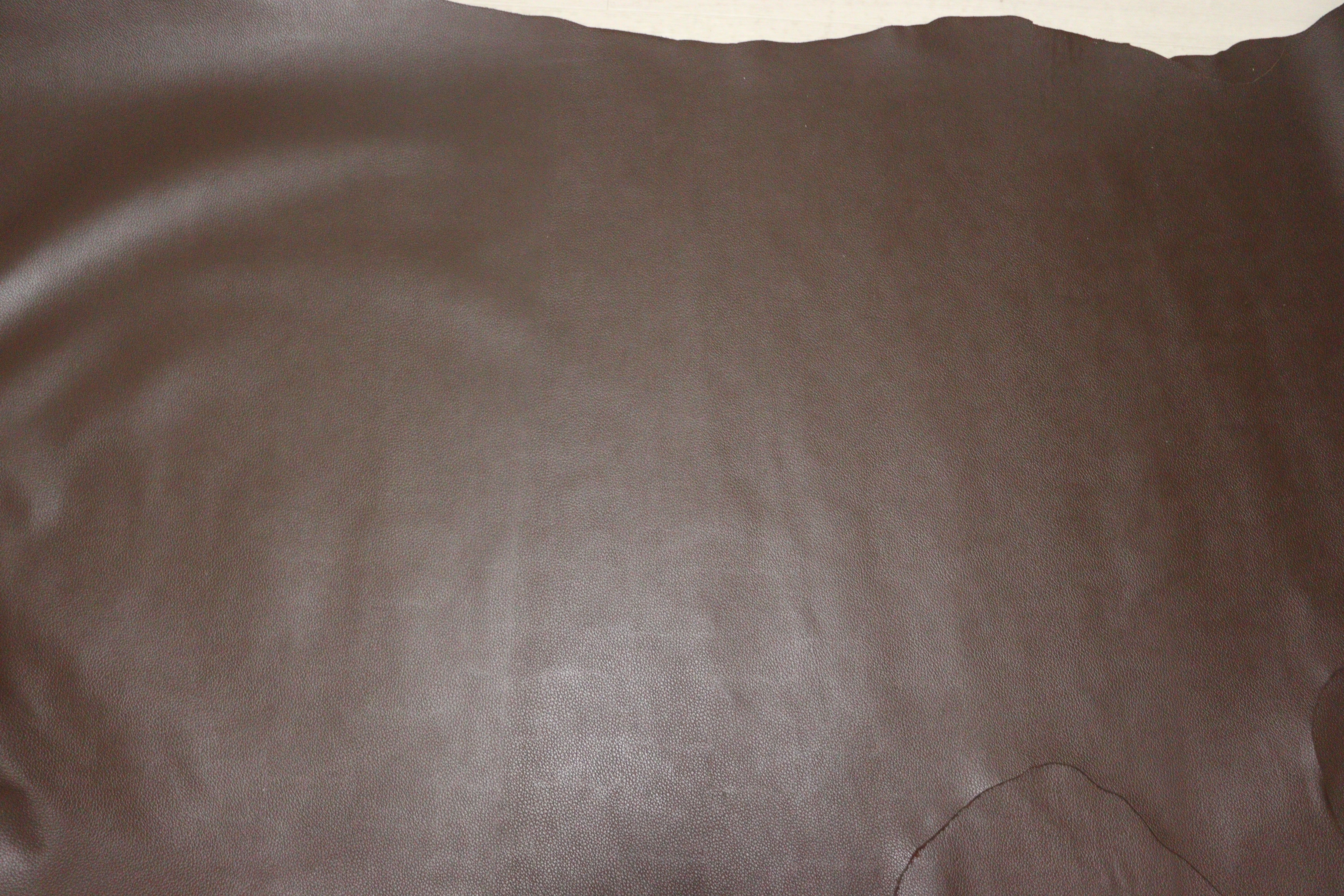 ds28円！新入荷！顔料仕上げ チョコブラウン シボ型押し 230ds