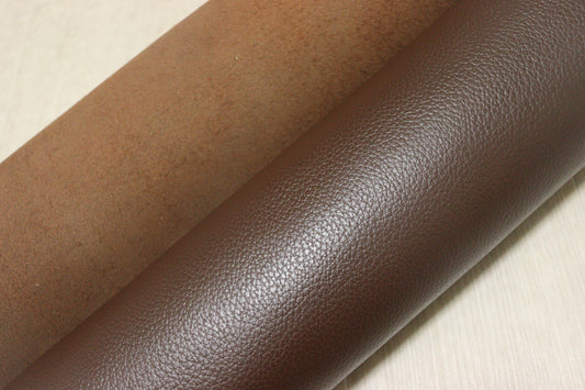 ds28円！新入荷！顔料仕上げ 　チョコブラウン　シボ型押し　260ds