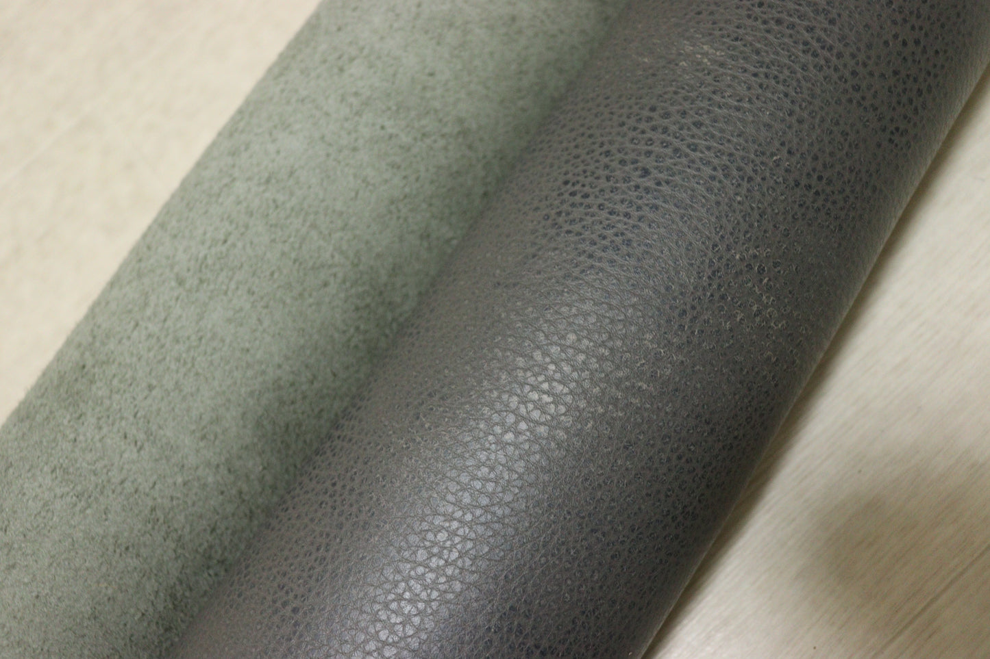 ds35円！新入荷！シュリンク加工　ムラ染　ダークグレー　197ds