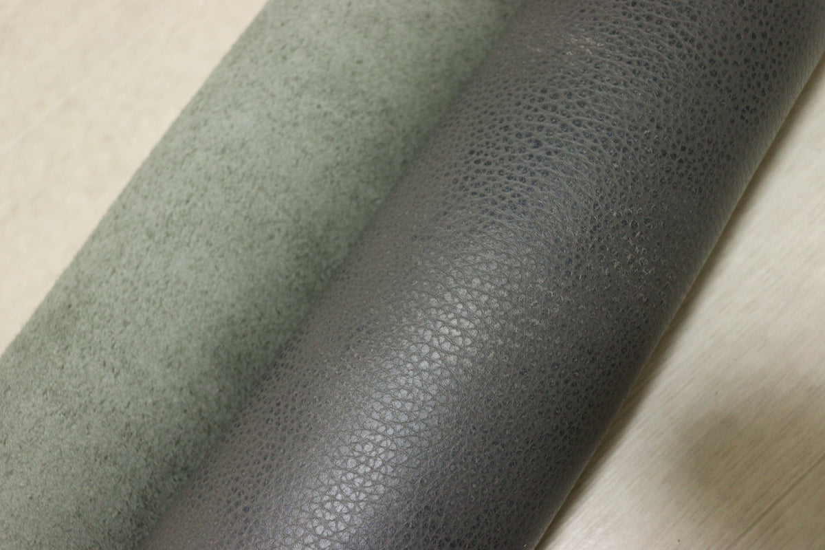 ds35円！新入荷！シュリンク加工 ムラ染 ダークグレー 197ds 