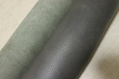 ds35円！新入荷！シュリンク加工　ムラ染　ダークグレー　197ds