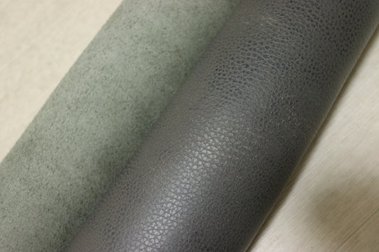 ds35円！新入荷！シュリンク加工　ムラ染　ダークグレー　197ds