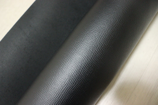 ds25円！新入荷！やや訳あり　顔料仕上げ　角シボ型押し　ブラック　200ds