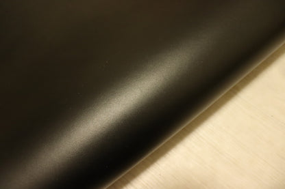 ds75円！イタリアンレザー　上質　オイルヌメ　ブラック　125ds