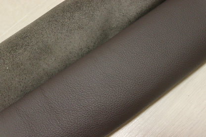 ds28円！イタリアンレザー　新入荷！モチモチ　ビターブラウン　シュリンク加工　240ds