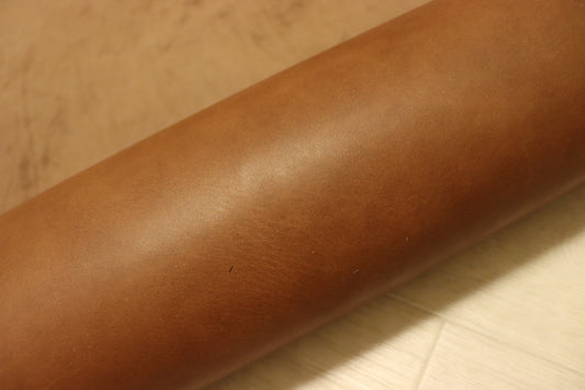 ds75円！イタリアンレザー　上質　オイルヌメ ショルダー　ルセッタブラウン　140ds