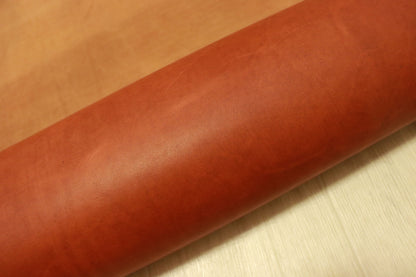 ds75円！新入荷！上質！イタリアンレザー　オイルヌメ　レッドブラウン　ショルダー　134ds