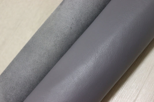 ds28円！新入荷！ラム調　スムース加工　アッシュグレー　269ds