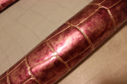 ds30円！新入荷！エナメル　クロコ型押し　グラデーション　100ds