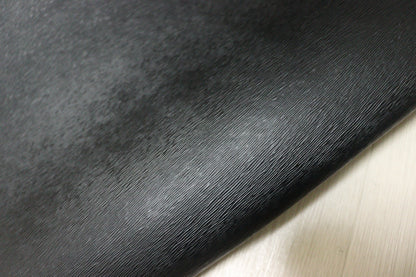 ds28円！新入荷！顔料仕上げ　ブラック　ミズシボ型押し　240ds