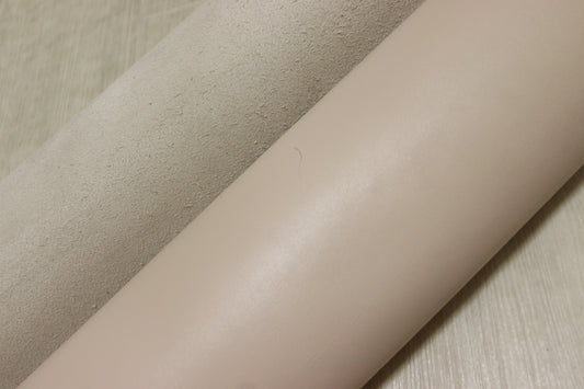 ds28円！新入荷！ラム調　スムース加工　ベビーピンク　296ds