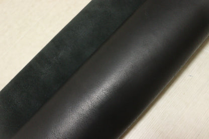 ds70円！イタリアンレザー　オイルヌメ　ブラック　ショルダー　170ds