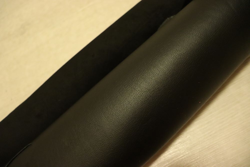 ds20円！新入荷！訳あり　ヤギ　ブラック　スムース加工　4枚セット　209ds