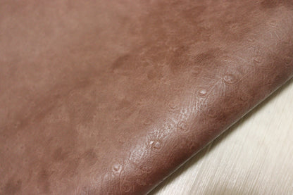 ds25円！新入荷！訳あり　オースト型押し　ブラウン　175ds