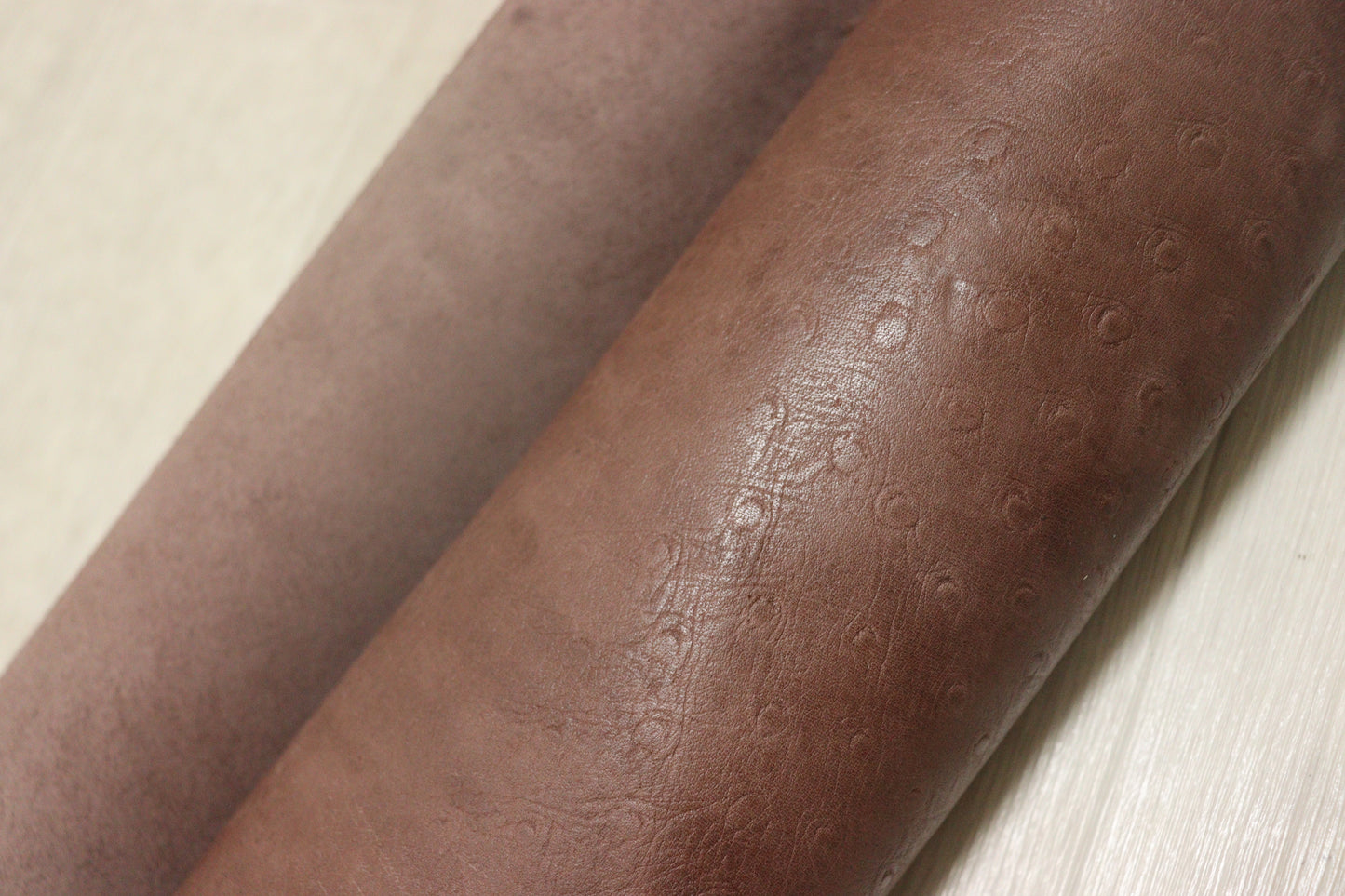 ds25円！新入荷！訳あり　オースト型押し　ブラウン　175ds